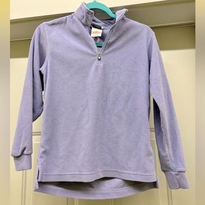 Kid’s Spyder Fleece Pullover Lavender Size L